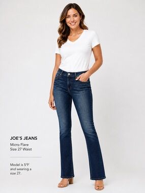 Joe’s jeans Chelsea Micro Flare size 27